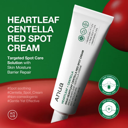 Anua Centella Red Spot Cream 30g – Soothing Blemish Cream